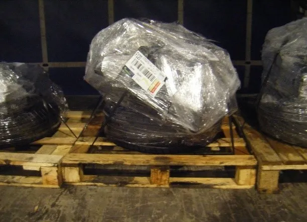 Engine on Pallet ready to be delivered